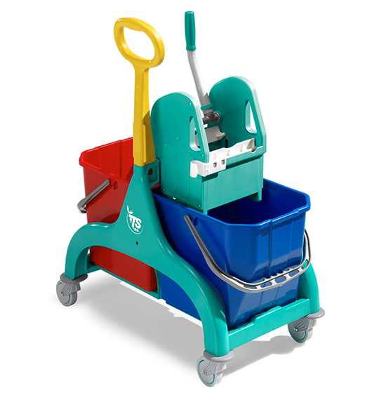 Double Bucket Trolley Nick 50 L