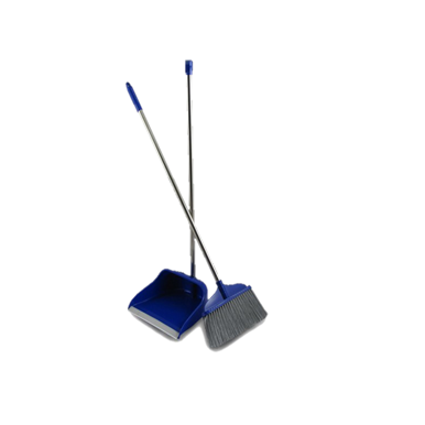 Dust Pan With Brush Long Handle