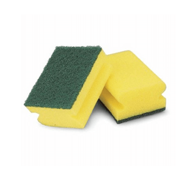 Scrubber With Sponge