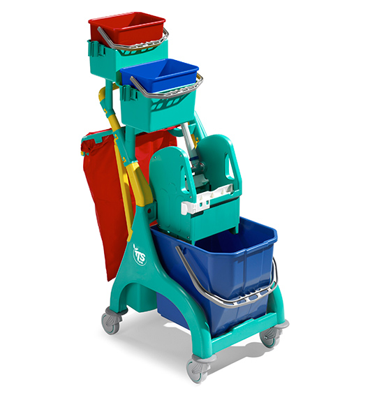 Single Bucket Trolley Nick Plus 30 L