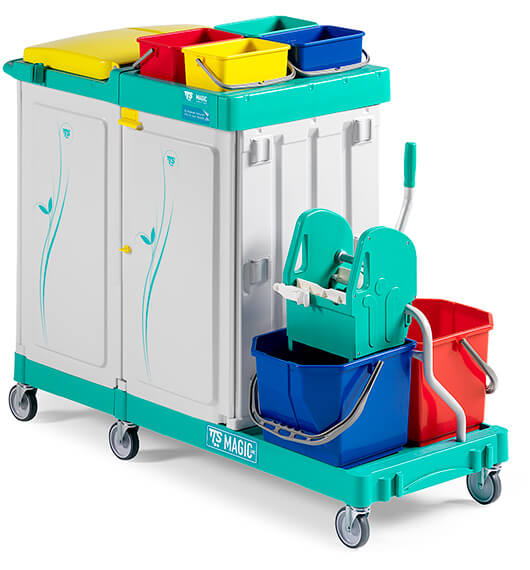 Trolley Magic Line 350 Lockable Double Cabinet